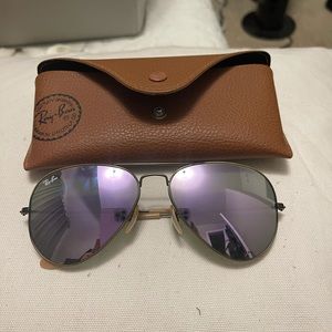 ray ban aviators and case!!!